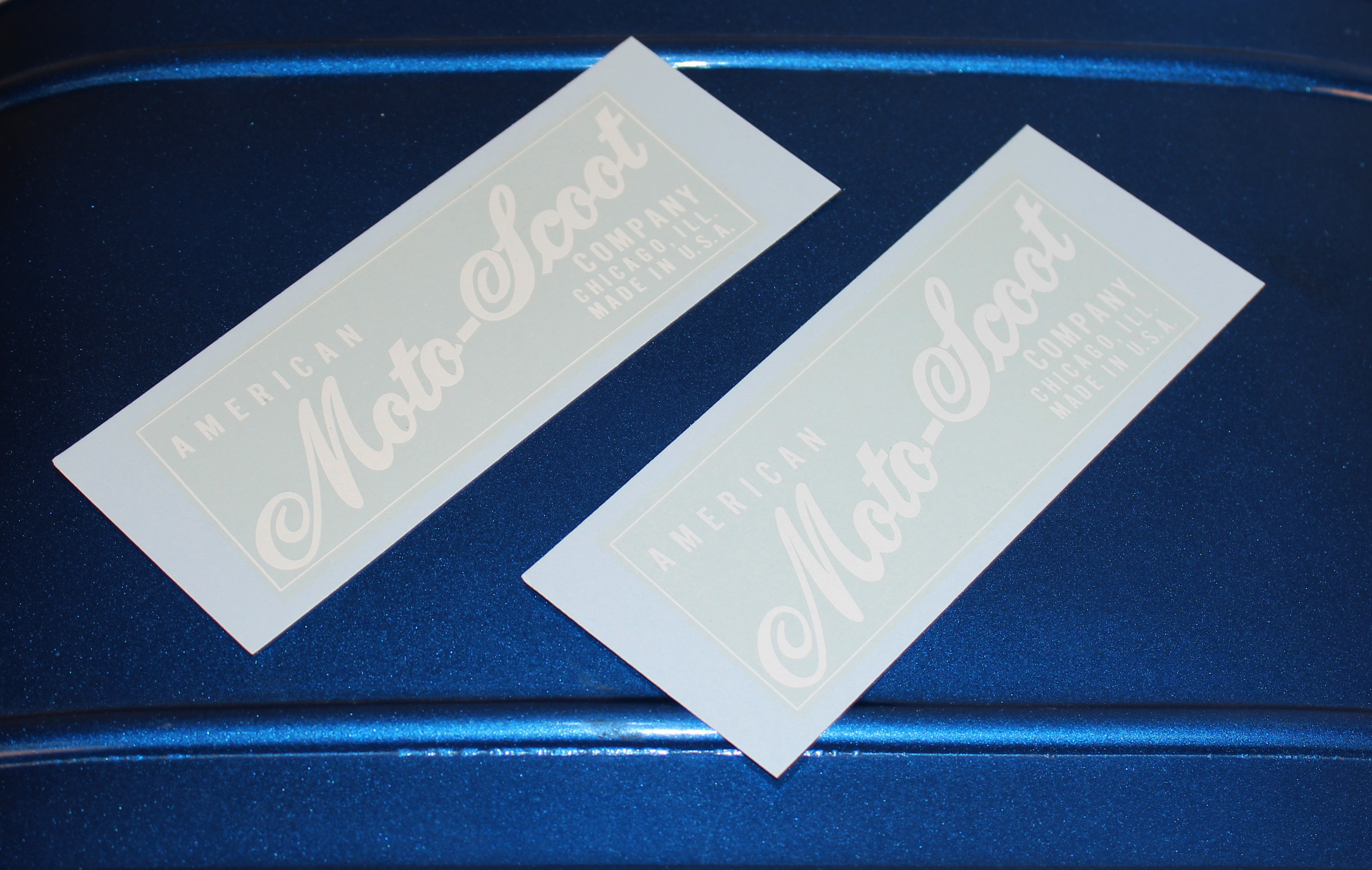 Vintage 1946 Moto-Scoot Gas Powered Scooter