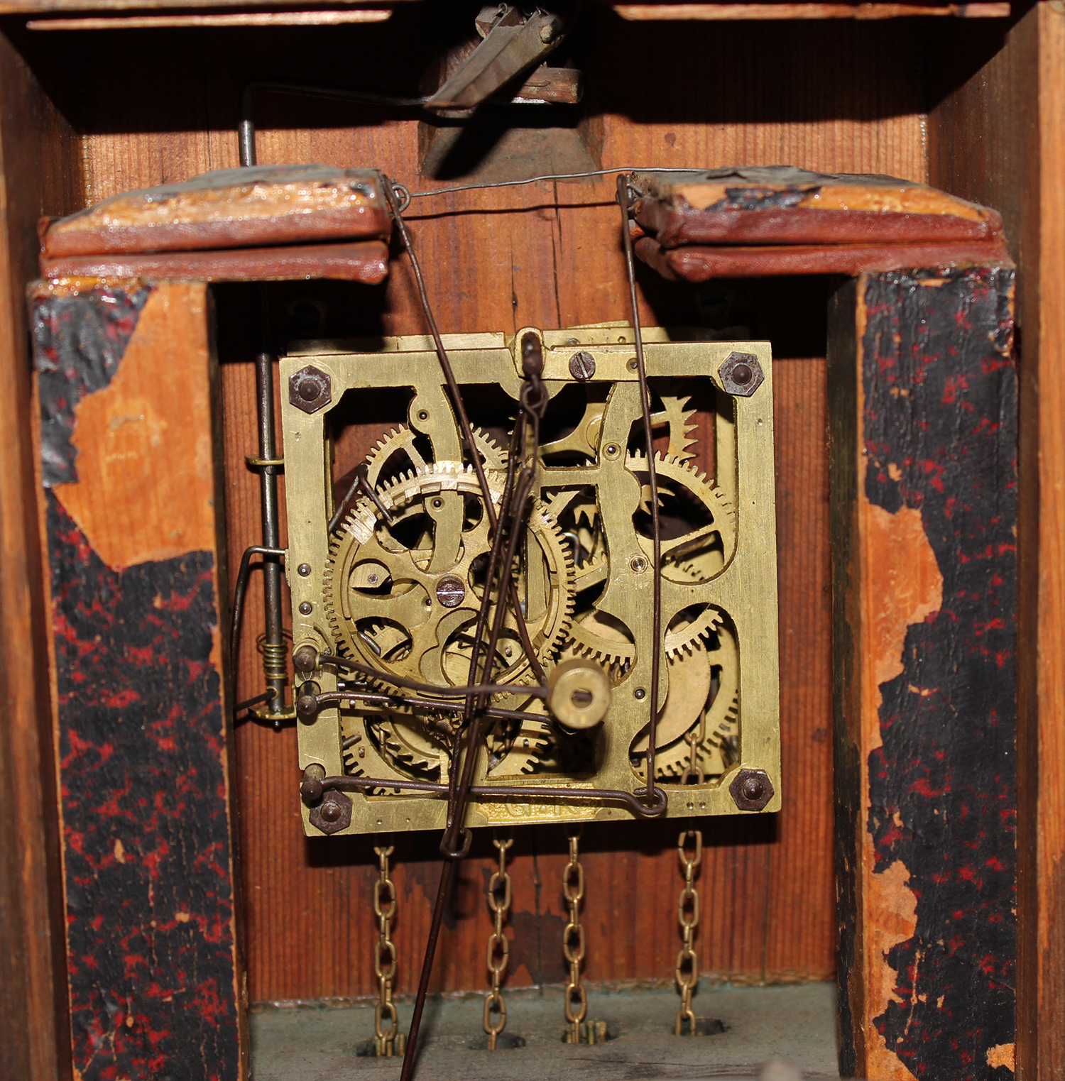 Antique Cuckcoo Clock by the Kuehl Clock Company