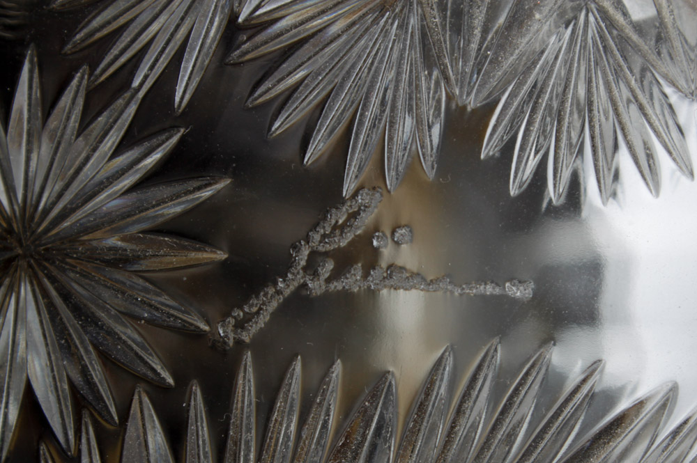 American Brilliant Cut Glass Dome Lamp