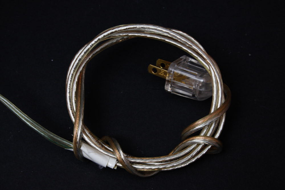 American Brilliant Cut Glass Dome Lamp