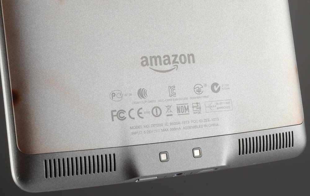 Amazon Kindle With Charging Cord