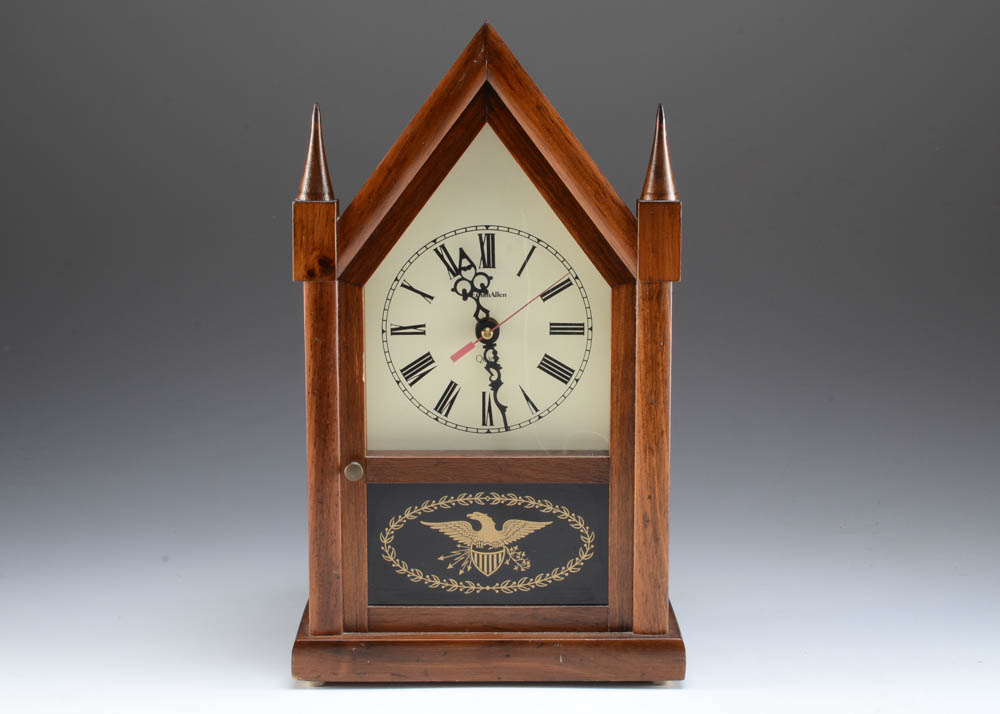 Ethan Allen Quartz Steeple Clock
