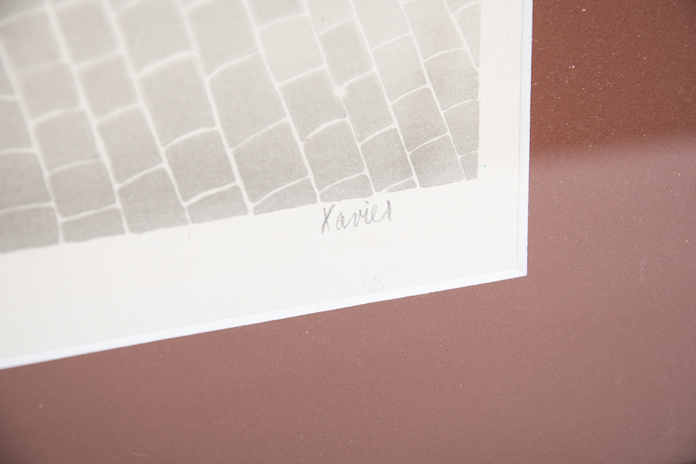 Xavier French Row Watercolor