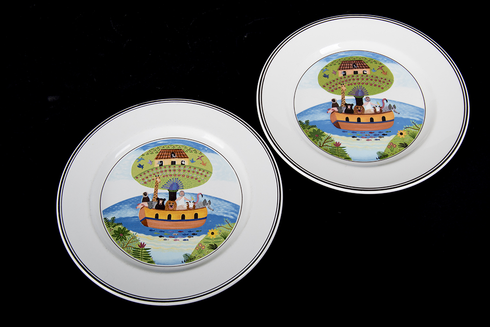 Villeroy and Boch "Noah's Ark" Salad Plates