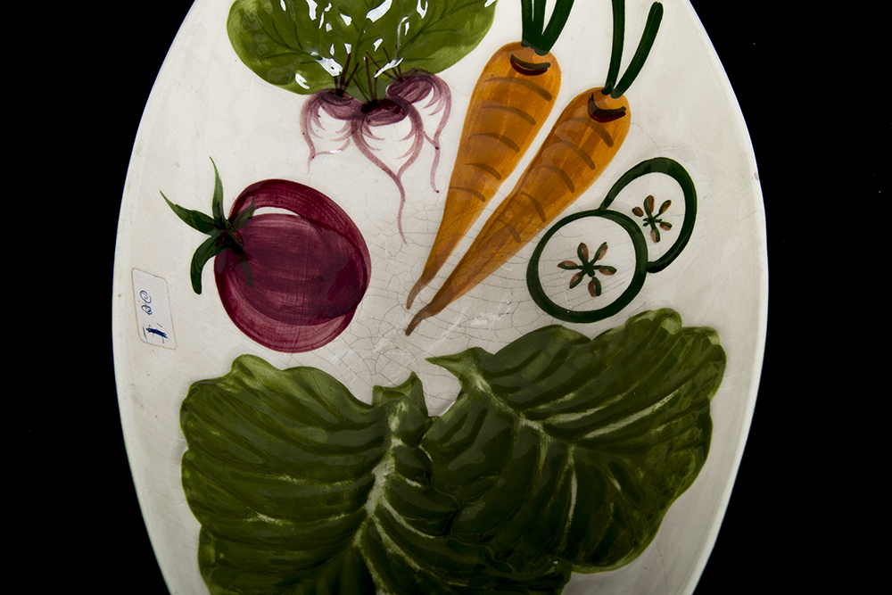 Hand Painted Ceramic Vegetable Bowls