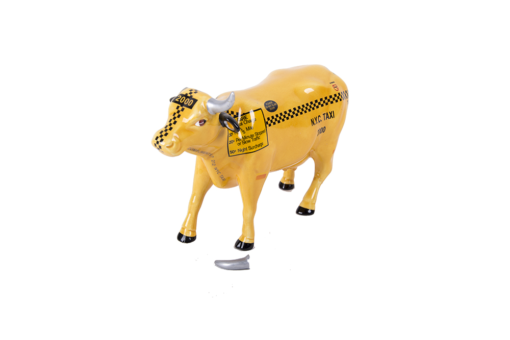 New York City Taxi Cow