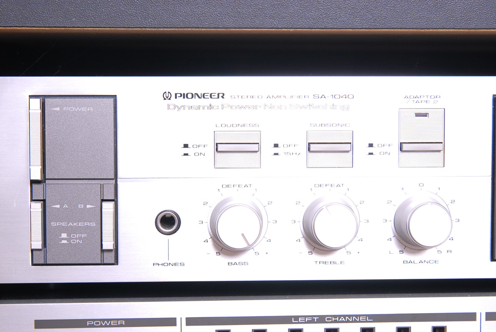 Pioneer Stereo Cabinet and Stereo Equipment