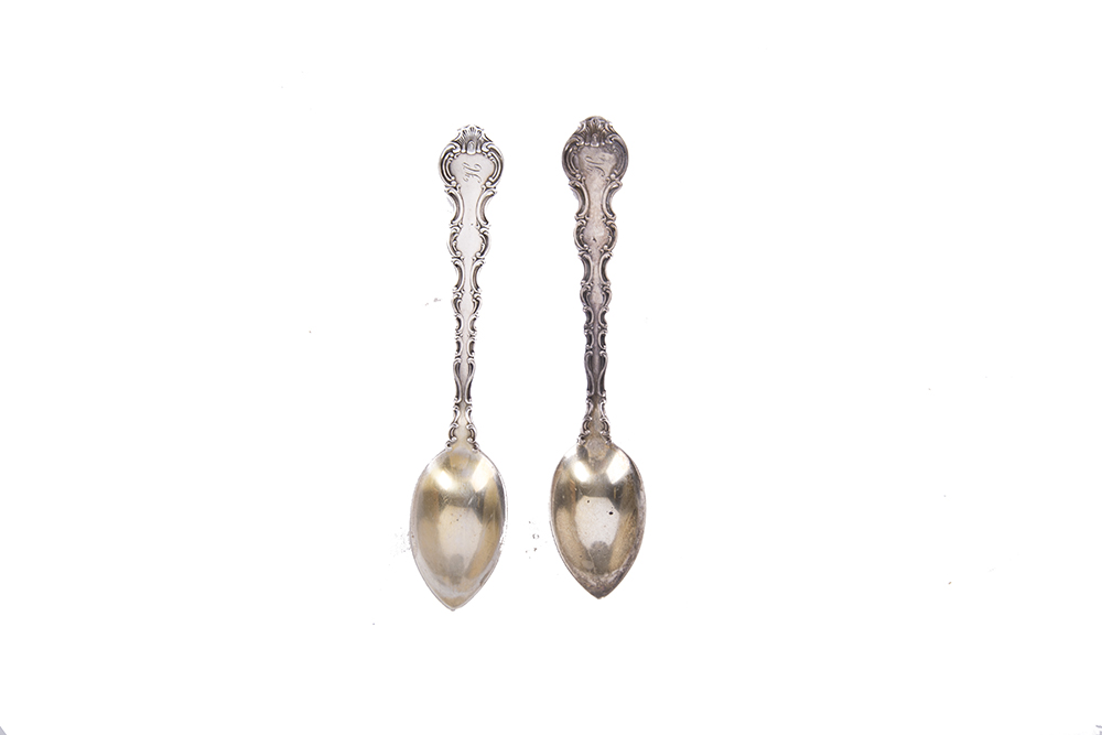 Antique Gorham "Strasbourg" Sterling Silver Spoons