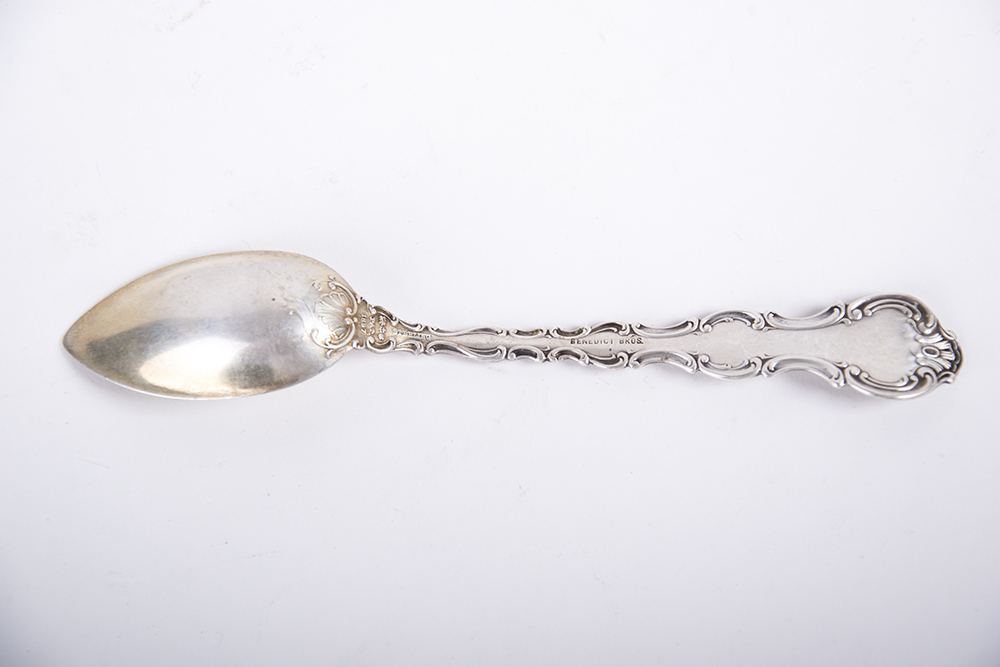 Antique Gorham "Strasbourg" Sterling Silver Spoons