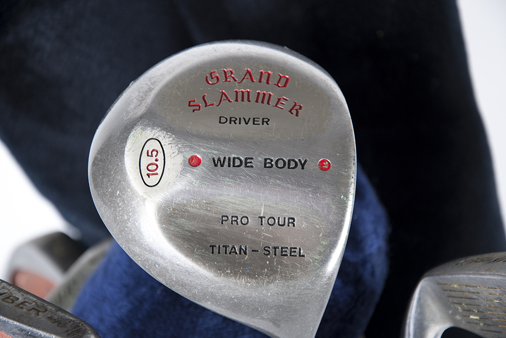 Men's Golf Clubs and Wilson Golf Bag