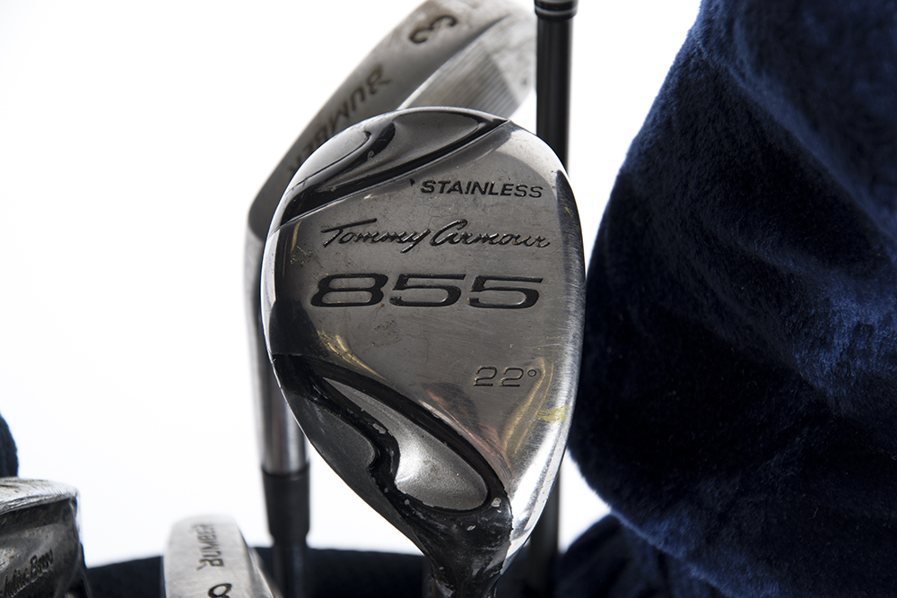 Men's Golf Clubs and Wilson Golf Bag