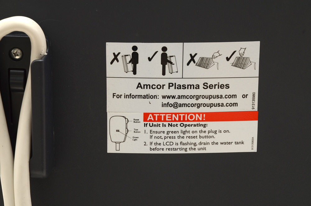 Amcor Plasma Series Portable Air Conditioner