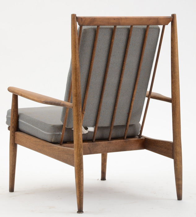 Baumritter Walnut Lounge Chair
