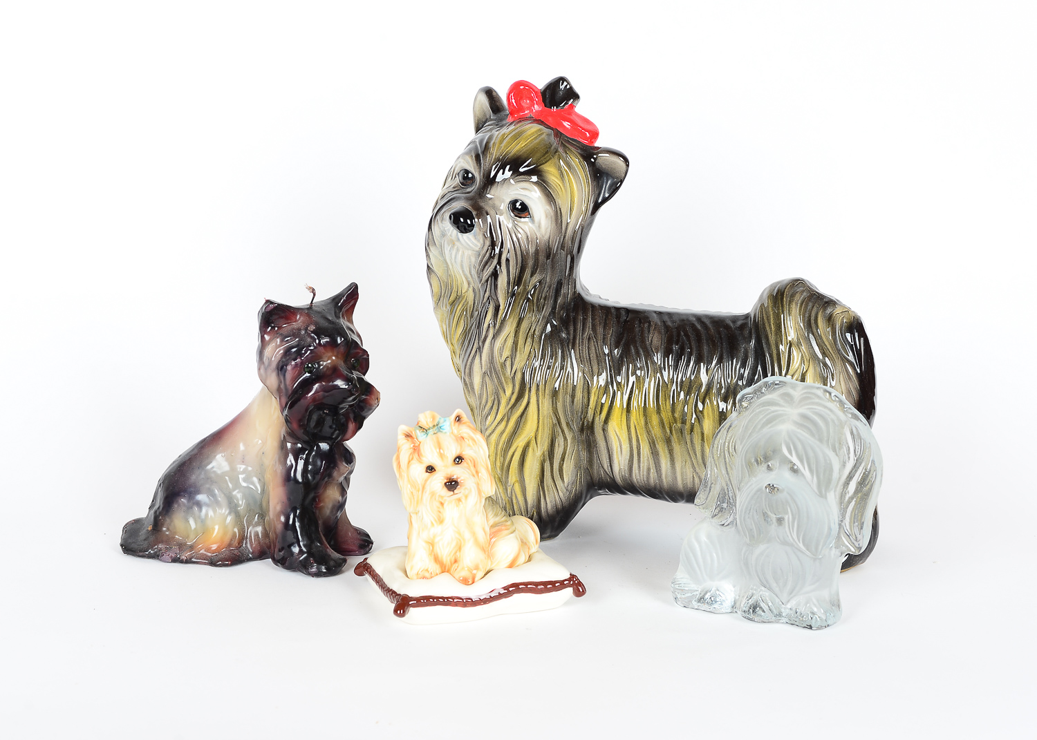 Collection of Yorkshire Terrier Figurines