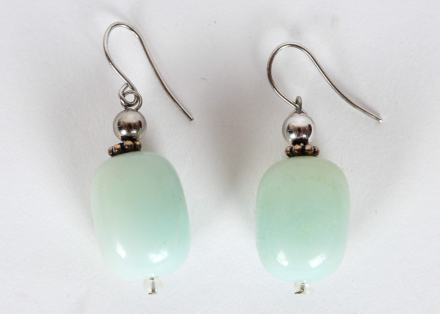 Collection of Green Hardstone Earrings