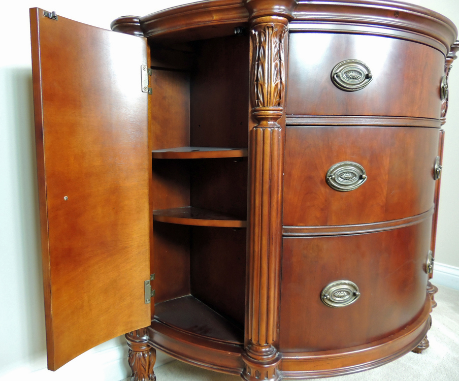 Antiques Roadshow Pulaski Demilune Chest