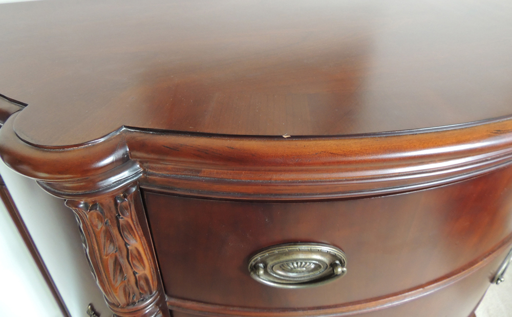 Antiques Roadshow Pulaski Demilune Chest