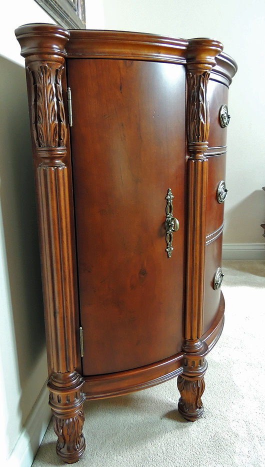 Antiques Roadshow Pulaski Demilune Chest