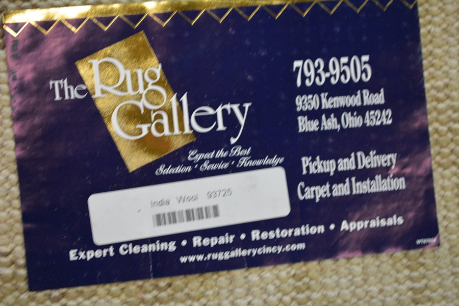 Persian Style Hand Woven Zero Pile Wool Rug