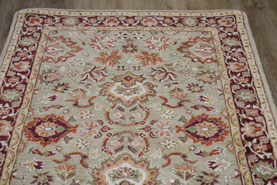 Persian Style Hand Woven Tufted Wool Area Rug
