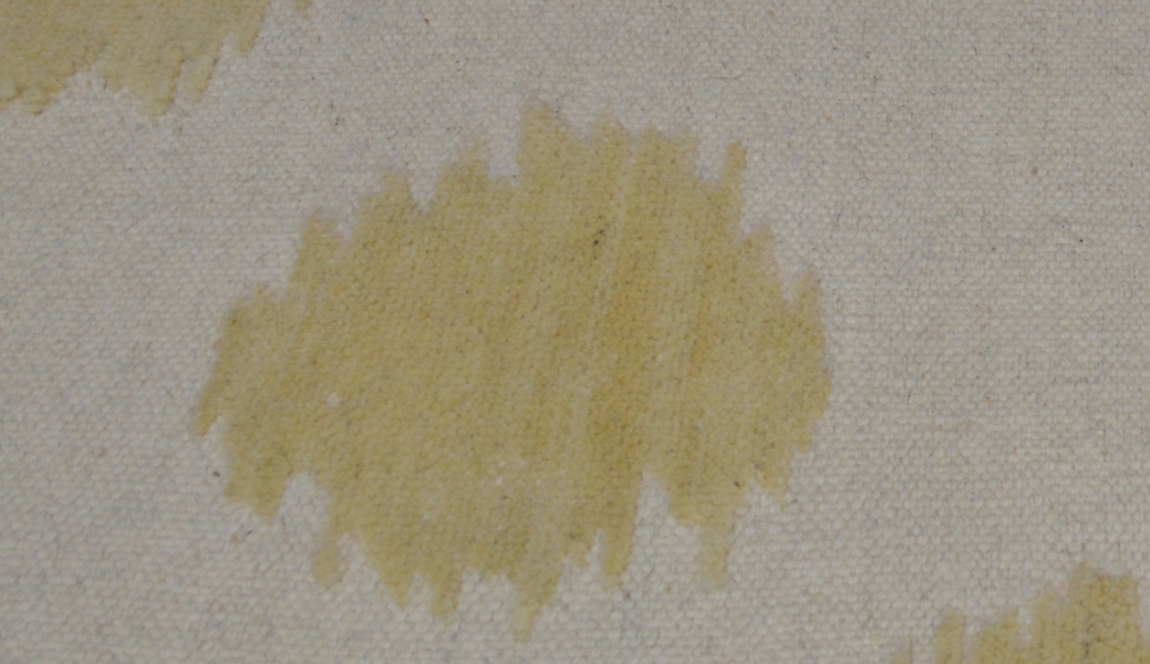 Contemporary Flat Woven and Knotted Pile Tufted Wool Area Rug