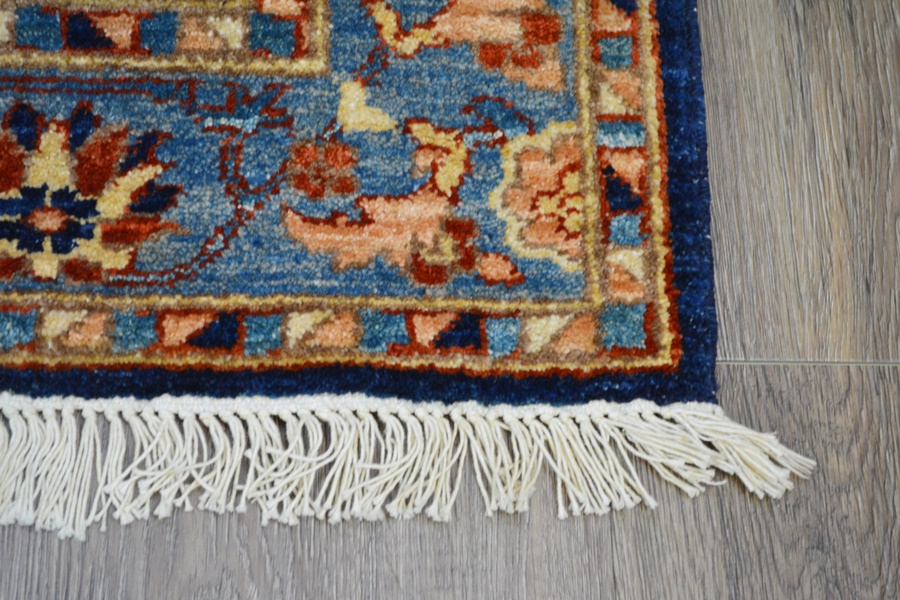 Persian Navy Woven Pile Runner