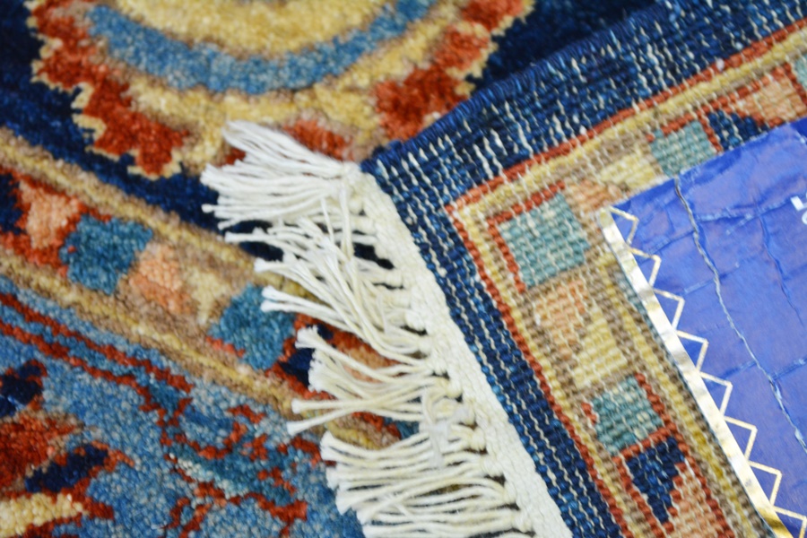 Persian Navy Woven Pile Runner