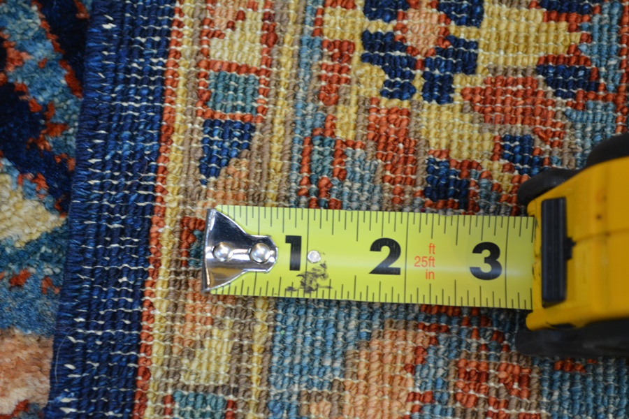 Persian Navy Woven Pile Runner