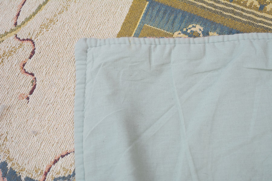 French Neo-Classical Design Machine Woven Tapestry Rug