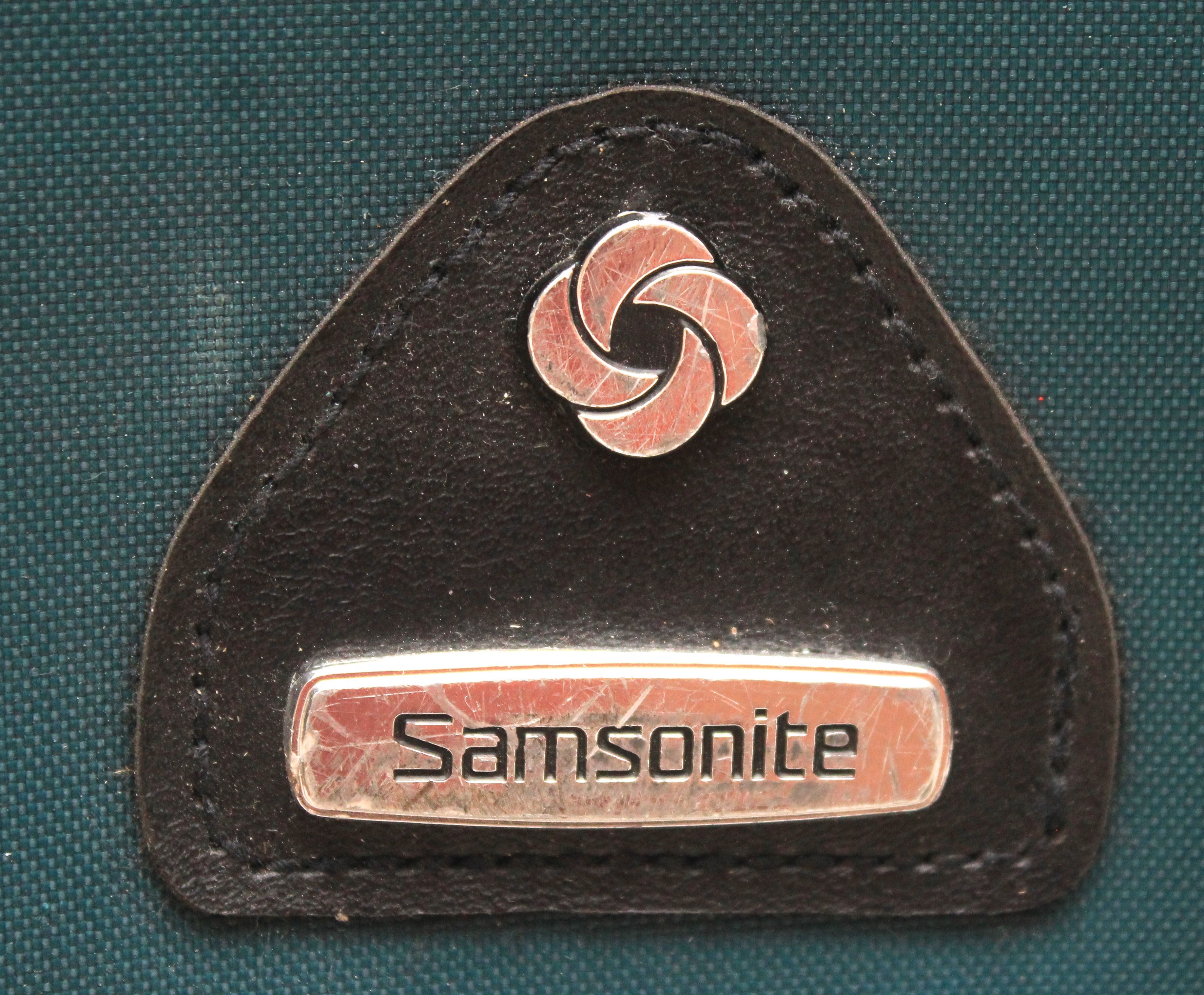 Collection of Green Samsonite Luggage