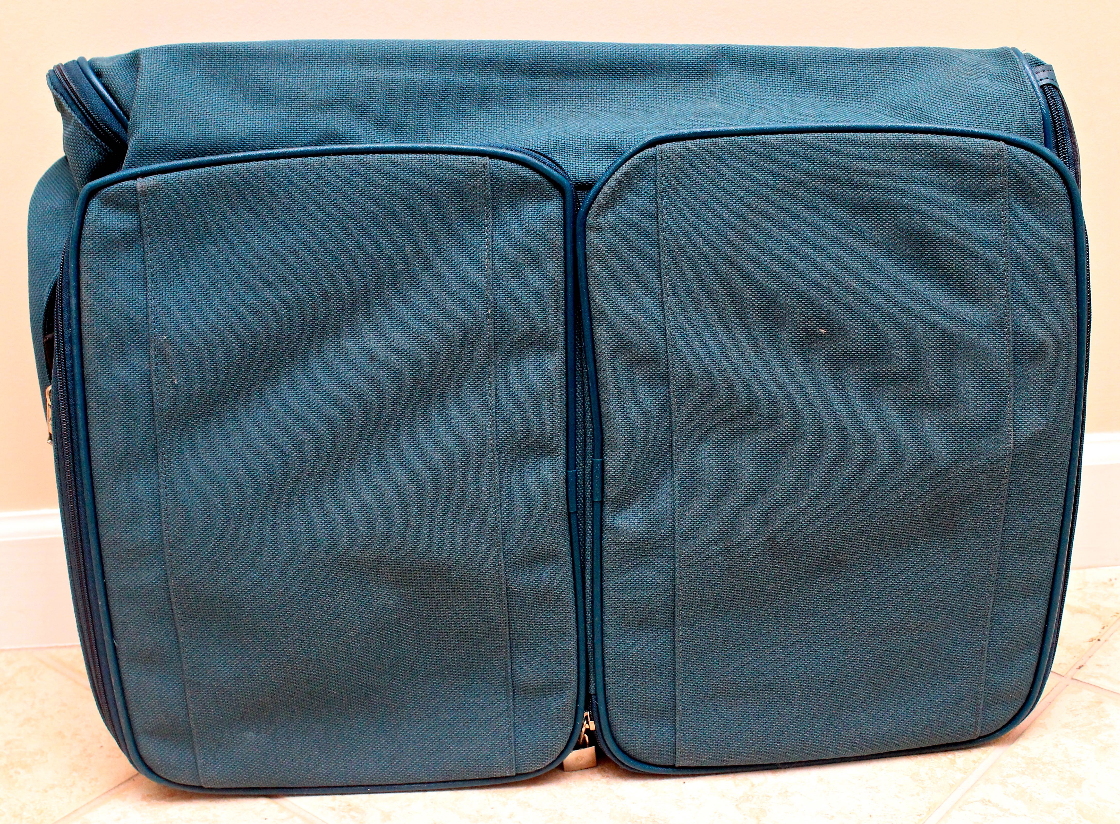 Collection of Green Samsonite Luggage