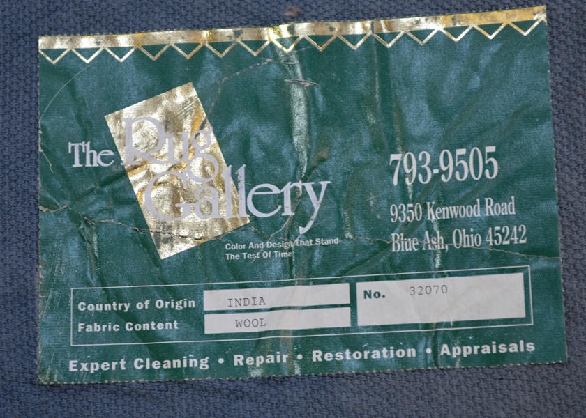 Lamontage Style Arabesque Felted Wool and Acrylic Area Rug