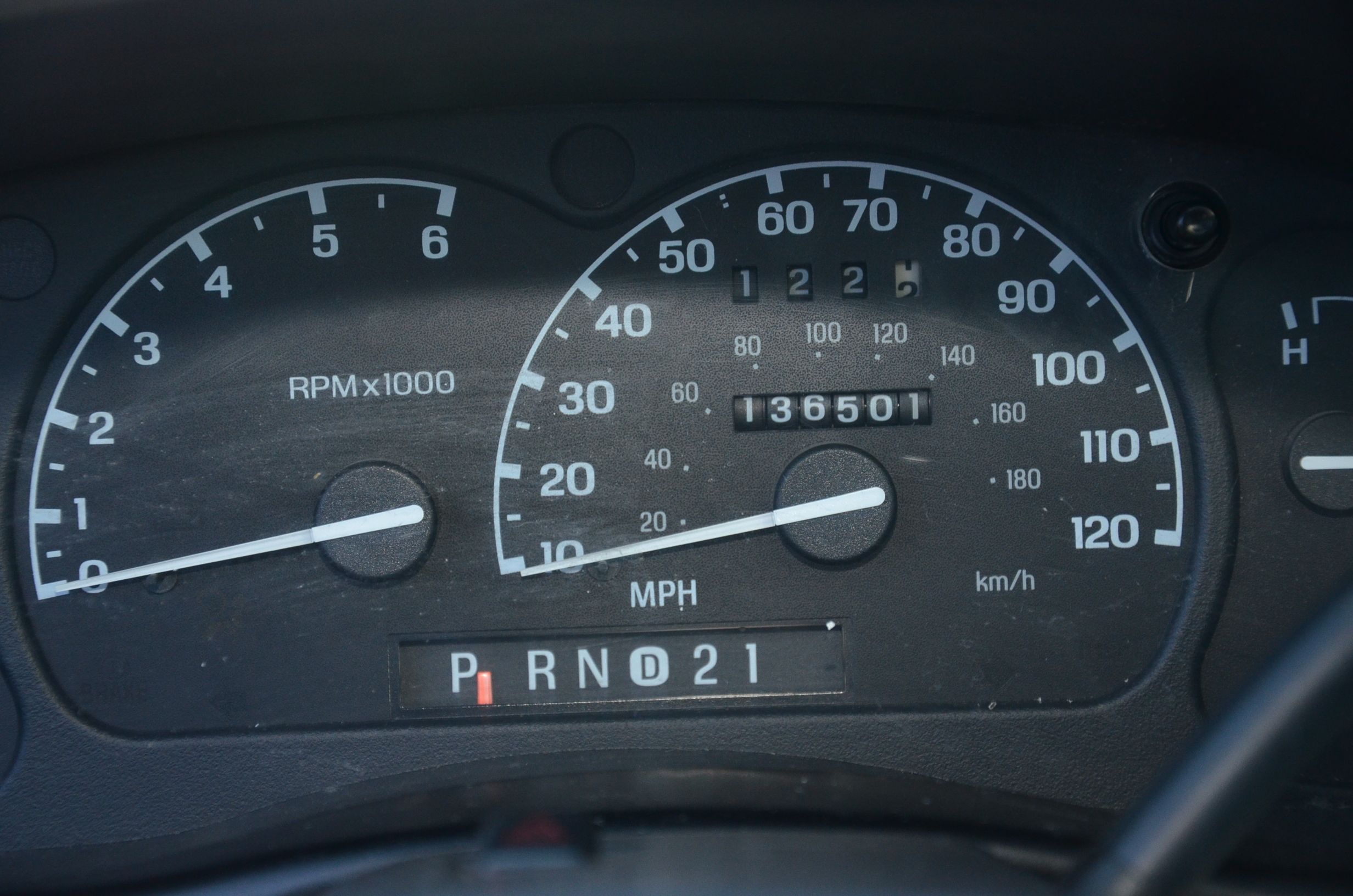 1997 White Ford Explorer Sports Utility Vehicle