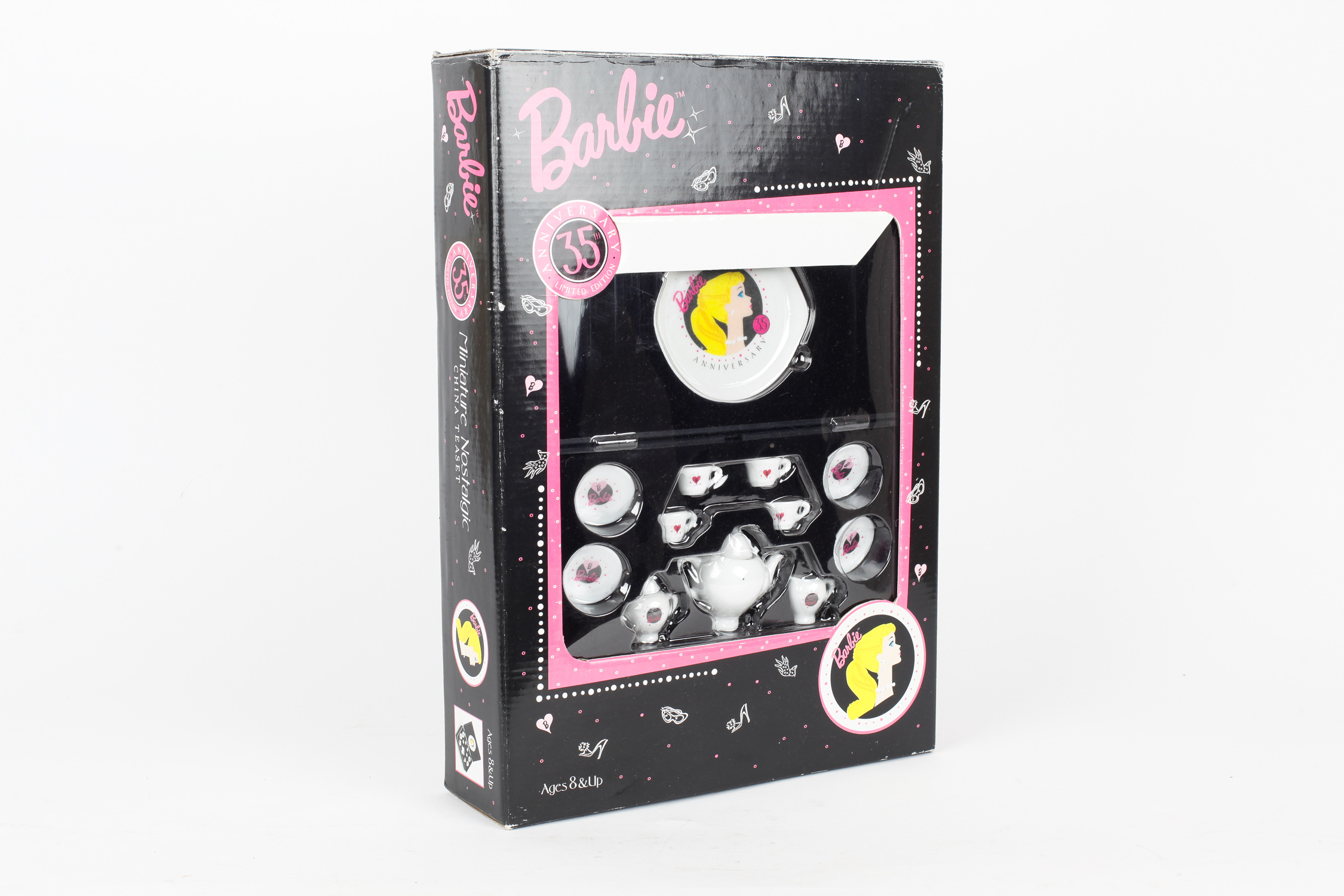 Barbie 35th Anniversary Miniature China Tea Set