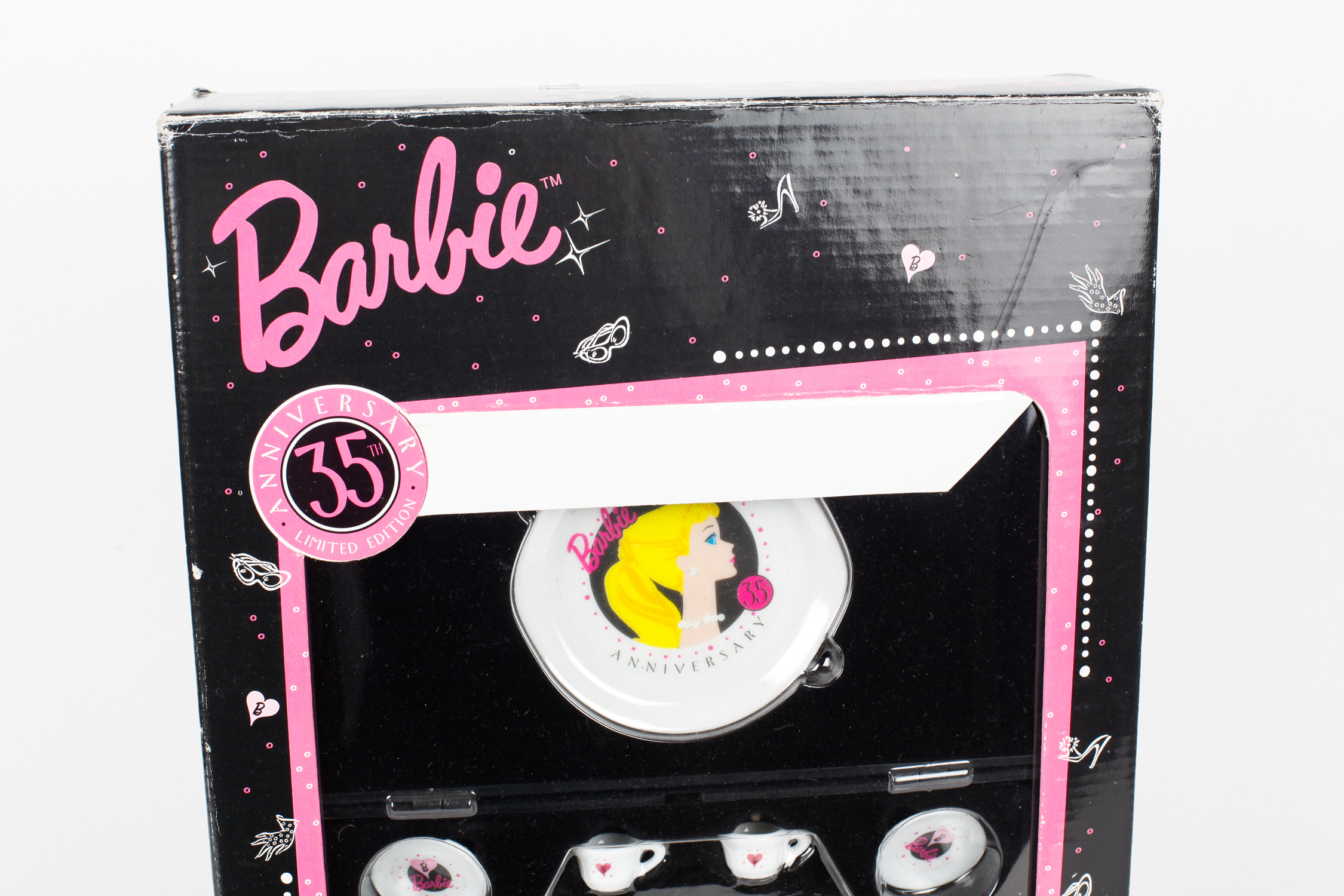 Barbie 35th Anniversary Miniature China Tea Set