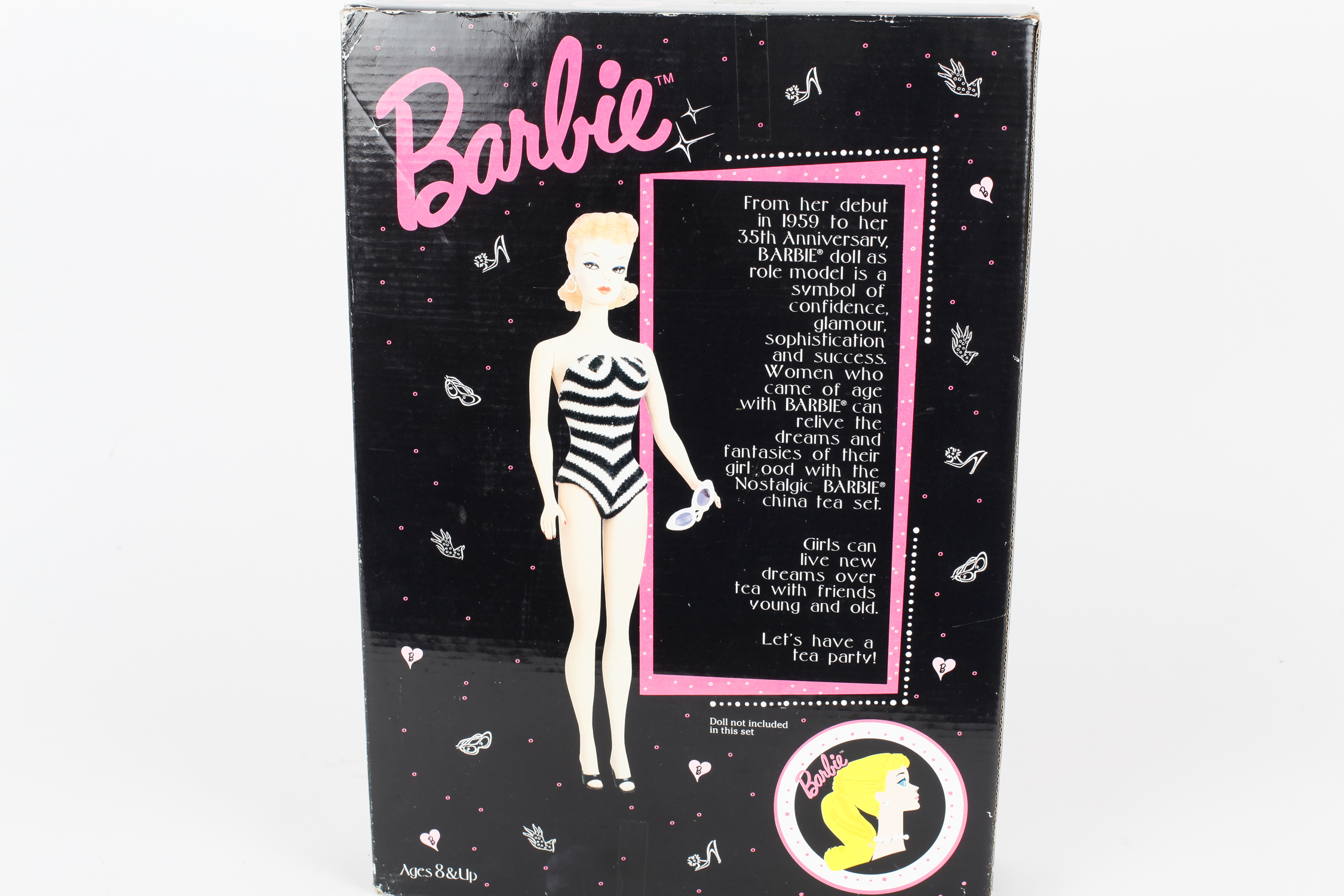 Barbie 35th Anniversary Miniature China Tea Set