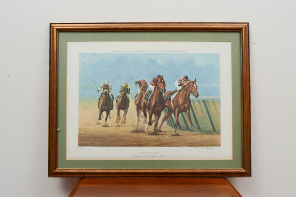 Set of Signed Richard Stone Reeves Offset Lithographs