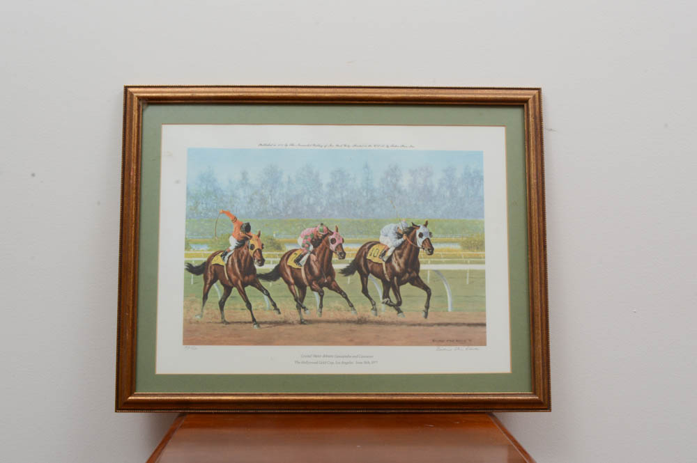 Set of Signed Richard Stone Reeves Offset Lithographs