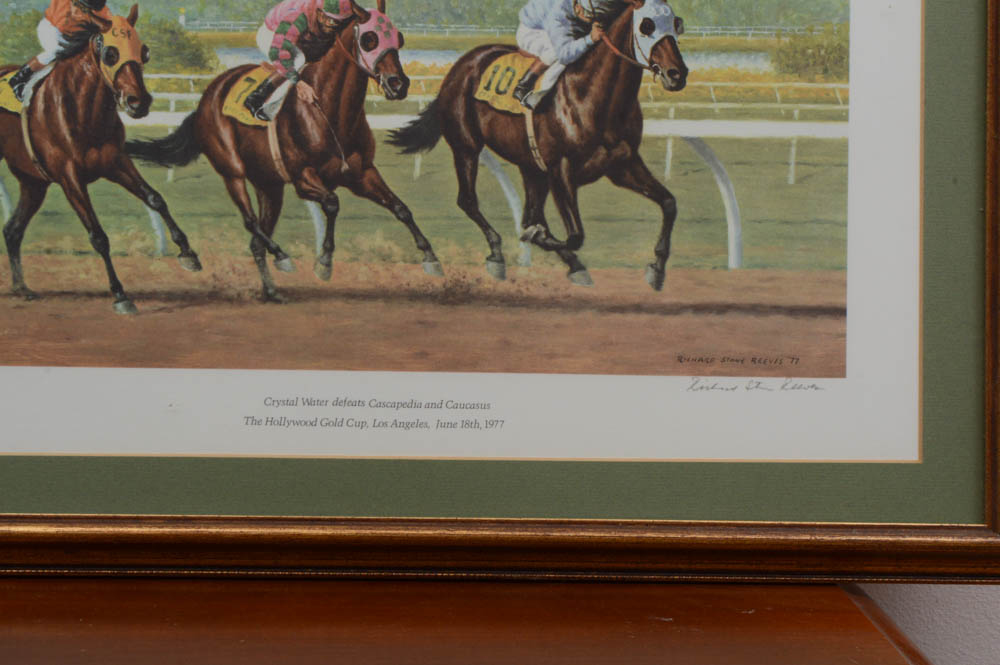 Set of Signed Richard Stone Reeves Offset Lithographs