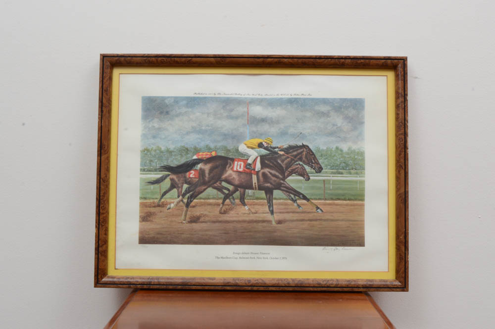 Set of Signed Richard Stone Reeves Offset Lithographs