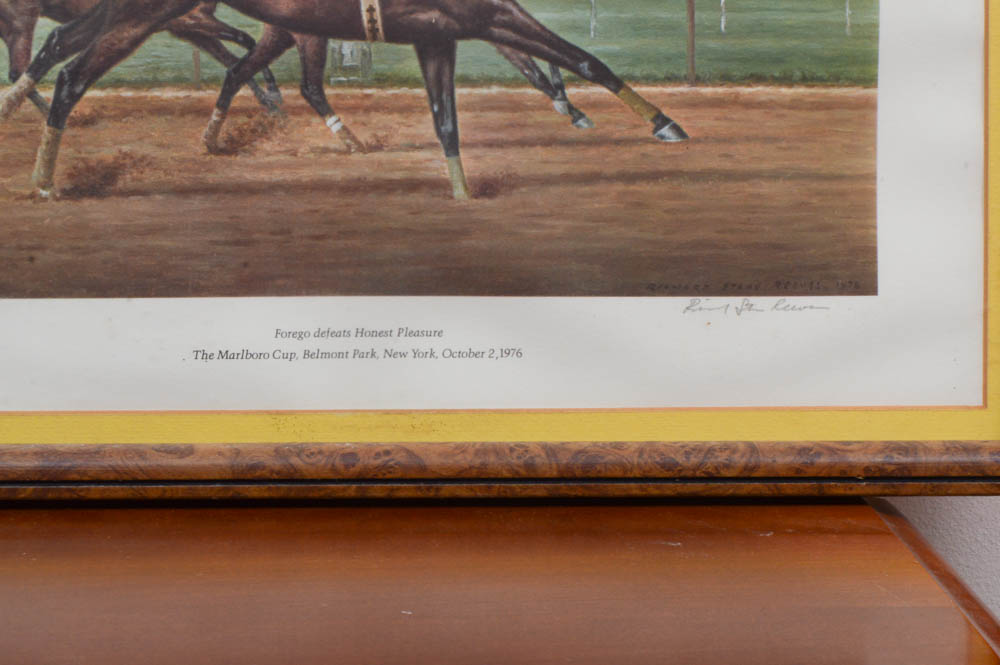 Set of Signed Richard Stone Reeves Offset Lithographs