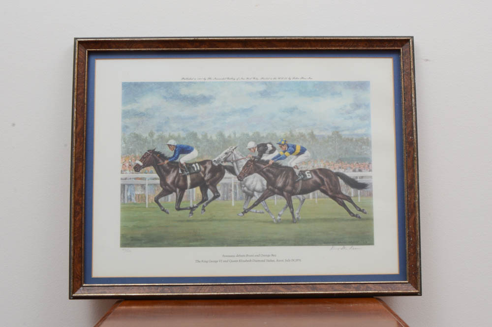 Set of Signed Richard Stone Reeves Offset Lithographs