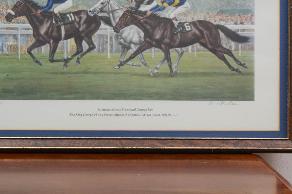 Set of Signed Richard Stone Reeves Offset Lithographs