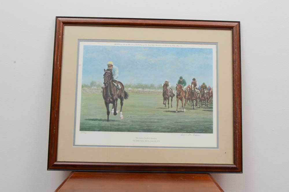 Set of Signed Richard Stone Reeves Offset Lithographs