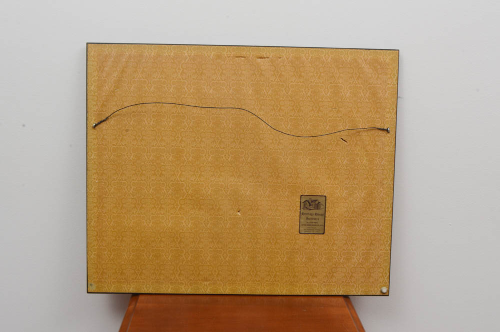 Set of Signed Richard Stone Reeves Offset Lithographs