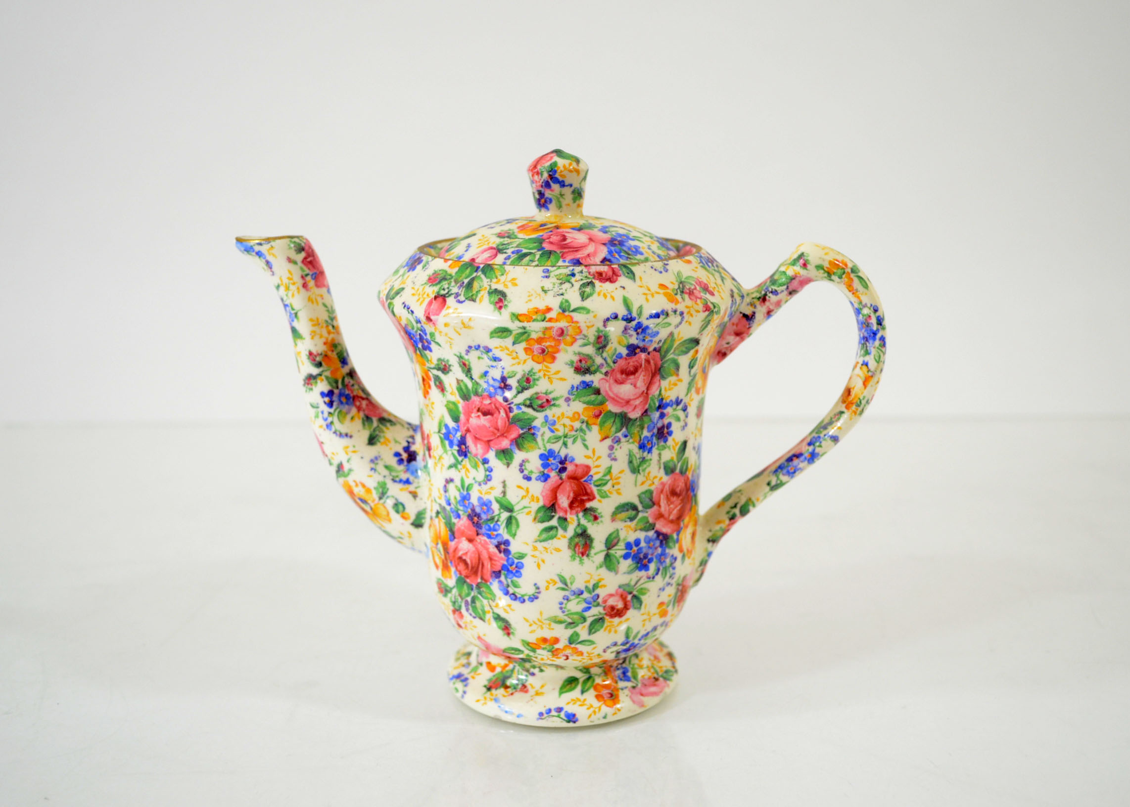 James Kent "Rosalynde" Chintz Tea Set