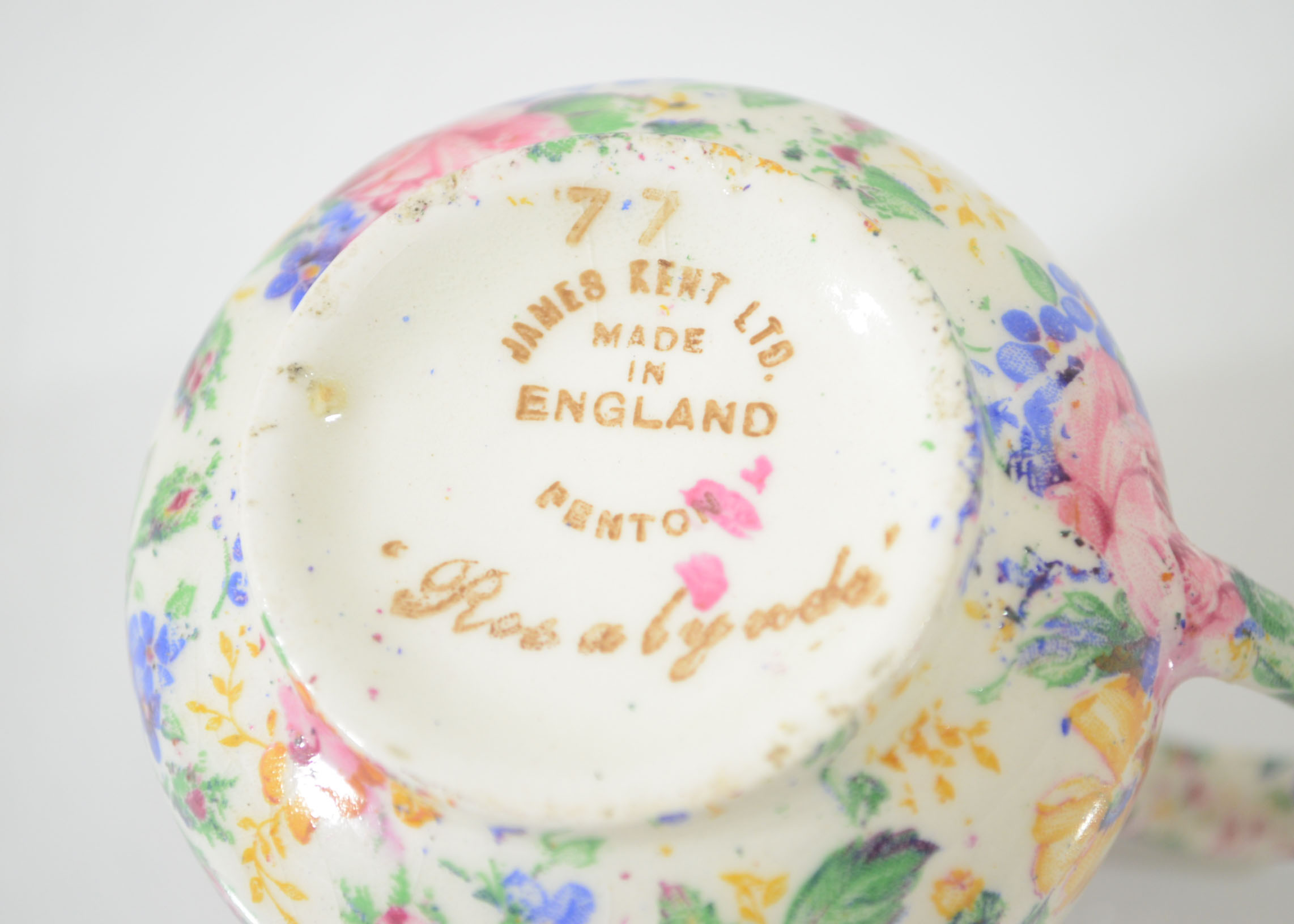 James Kent "Rosalynde" Chintz Tea Set