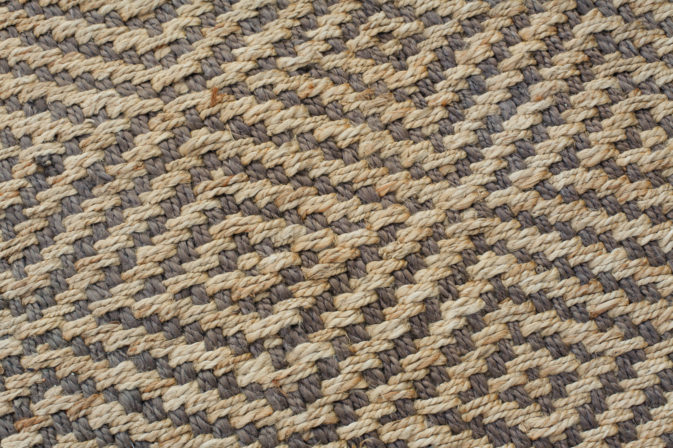 West Elm Jute Diamond Rug