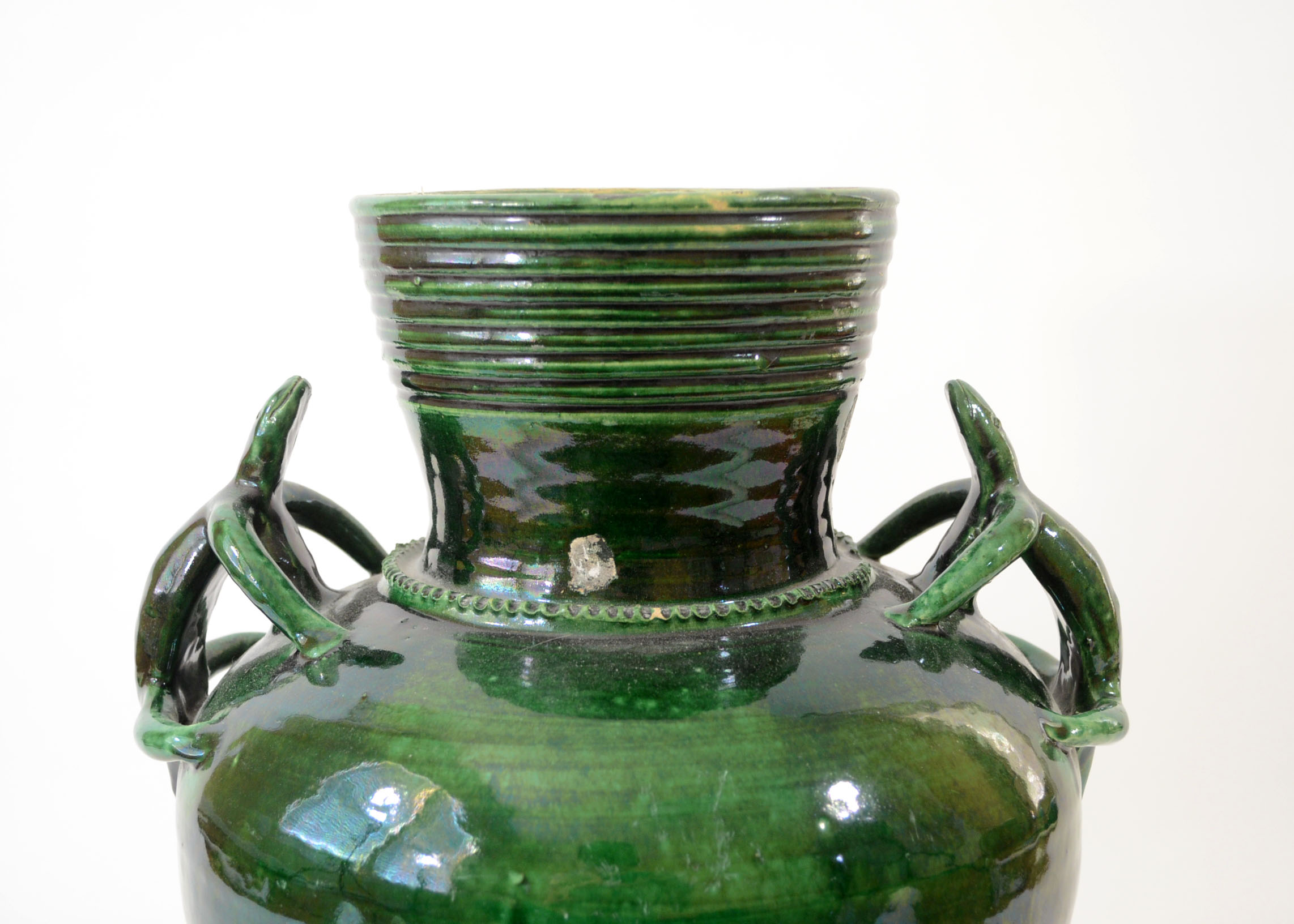 Green Ceramic Vase