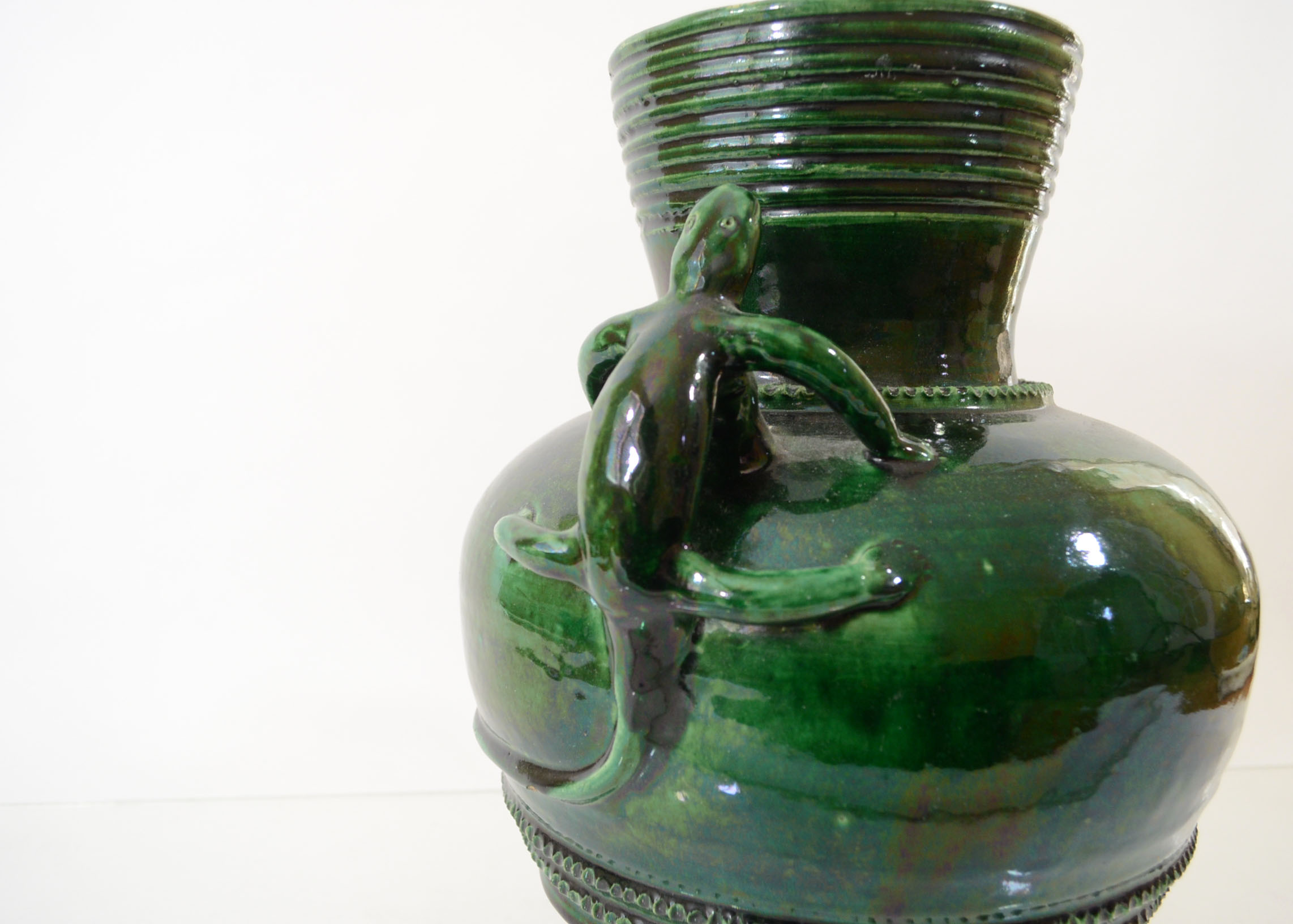 Green Ceramic Vase